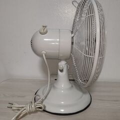 レトロ調扇風機の画像
