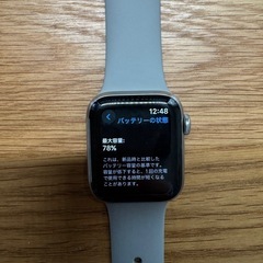 Apple Watch series 6チタニウム40MM グレイスポーツバンド の画像