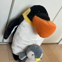 ペンギン親子ぬいぐるみ　BIGぬいぐるみの画像