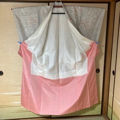 着物　紬　袷　しつけ糸付き　未使用品の画像
