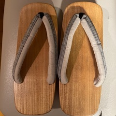 男性用浴衣、角帯、下駄セット
の画像
