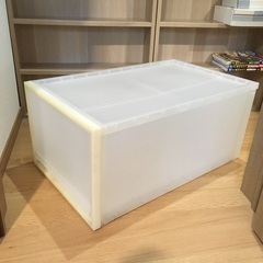 無印の収納ケースの画像