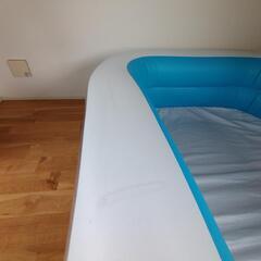 【無料】家庭用ビニールプール　260cm×170cm×55cmの画像