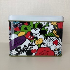 ディズニー クッキー缶 中身なし缶のみの画像
