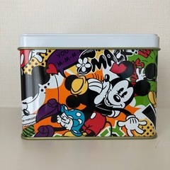 ディズニー クッキー缶 中身なし缶のみの画像
