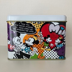ディズニー クッキー缶 中身なし缶のみの画像