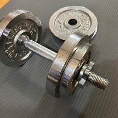 ダンベル15キロセットの画像