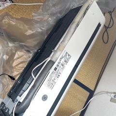 【至急】2021年製白くまくんエアコン(ジャンク品)の画像