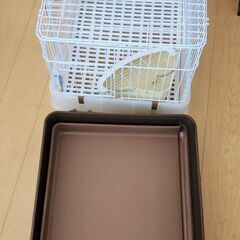  小動物用ゲージ（ホワイト）の画像