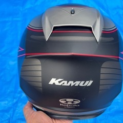 中古オートバイ用KABUTO KAMUI ヘルメットの画像