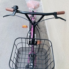 ※速攻で決まりました！※　20インチのミニサイクル。変速なし。タイヤ、チェーン、サドル、ブレーキなど高い修理代になる箇所は全部新品に交換してるので、買ってすぐに修理などはないと思います！また譲渡証明なども必要なくスムーズに防犯登録もできますよ！今日納車可能な場合1000円引きしますの画像