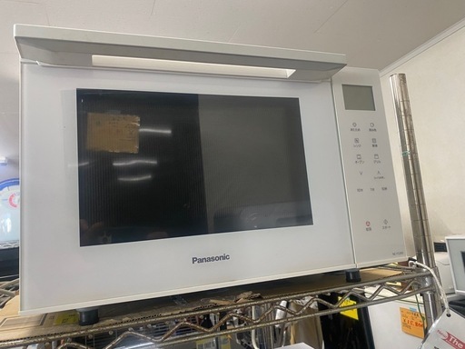パナソニック オーブンレンジ 23L  遠赤ヒーター 蒸気センサー ホワイト NE-FS300 リサイクルショップ宮崎屋佐土原店R7.8.13