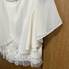 8/14まで！美品★ドレス用ボレロ／結婚式／フォーマルの画像