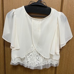 8/14まで！美品★ドレス用ボレロ／結婚式／フォーマルの画像