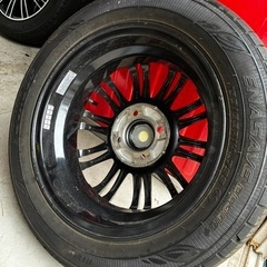 軽自動車全般向け　アルミホイールと夏タイヤ4本セット価格の画像