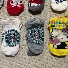 キャラクターソックス15足まとめ売りの画像