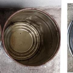 空の20Lペール缶 合計3個の画像