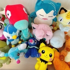 ポケモン ぬいぐるみ 14体セット まとめ売りの画像
