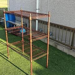 スチールラック 錆びてますの画像