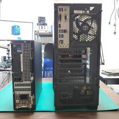 ジャンク デスクトップパソコン パーツ抜き 2台の画像