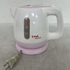 ティファール 電気ケトル BF802 0.8L 1250W ピンク 動作確認済 電気湯沸器 T-fal APRECIA キッチン家電 湯沸かし ② Y2070の画像