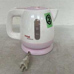 ティファール 電気ケトル BF802 0.8L 1250W ピンク 動作確認済 電気湯沸器 T-fal APRECIA キッチン家電 湯沸かし ② Y2070の画像