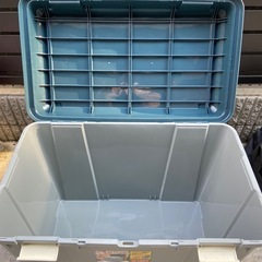 アイリスオーヤマ ワイドストッカー深型 収納ボックス の画像
