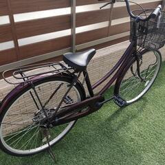 自転車 ママチャリ の画像