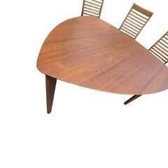 NOCE ノーチェ 三角形 ダイニングテーブル 椅子 3脚セット