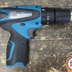 【引き取り限定】【中古品】makita マキタ HP330DZ 充電式震動ドライバドリル 10.8V(差込) 最大穴あけ能力:コンクリート8mm 最大トルク:22N･m ※本体のみの画像