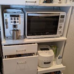 ニトリ　食器棚の画像