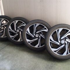 ダイハツ純正 LA150S ムーヴカスタムRS 15インチアルミホイール4本の画像