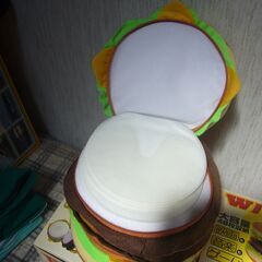 新品未使用　Ｗバーガータイプ　ＣＤＤＶＤケース　２個セットで提供の画像