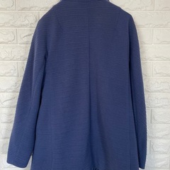 EMODA ネイビー リブ編みコート、ジャケット Mサイズ 美品の画像