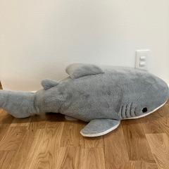 でっかい！サメ　ふわふわぬいぐるみ
の画像