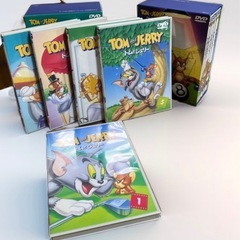 🎬 家族で楽しめる「トムとジェリー」DVD全10巻セット 🐭🐱の画像