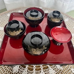 お食い初め　お膳セットの画像