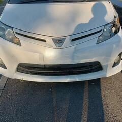 エスティマ修理前提で現状前あたりです車検９年４月の画像