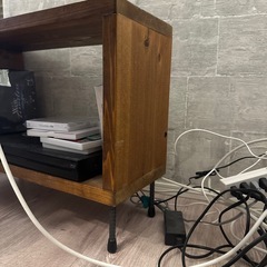 木製　ローチェスト　オーディオの画像