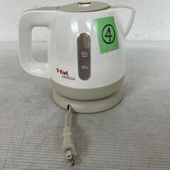 ティファール 電気ケトル BF802 0.8L 1250W 白色 動作確認済 電気湯沸器 T-fal APRECIA キッチン家電 湯沸かし ④ Y2072の画像