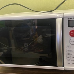 ☆ 電子レンジ　SHARP シャープ　RE-S50A-W 50/60Hz 2018年製　動作確認済みの画像