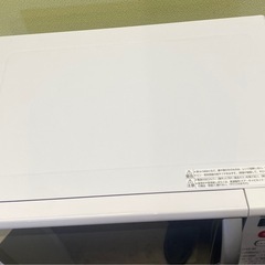 ☆ 電子レンジ　SHARP シャープ　RE-S50A-W 50/60Hz 2018年製　動作確認済みの画像