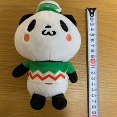 楽天パンダ ぬいぐるみ 3体（高さ15cm）の画像