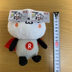 楽天パンダ ぬいぐるみ 3体（高さ15cm）の画像