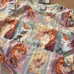 アナ雪 パジャマ 100の画像