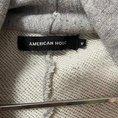 AMERICAN HOLIC グレー ガウンコート Mサイズ　スウェット素材の画像
