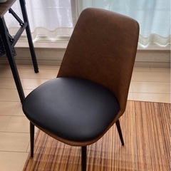 ダイニングチェア 2脚の画像