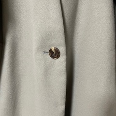 HK WORKS LONDON グレー ロングコート ボタン付き LLサイズの画像