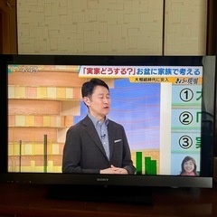 SONY 40インチTVの画像