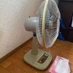 扇風機　コンパクトサイズの画像